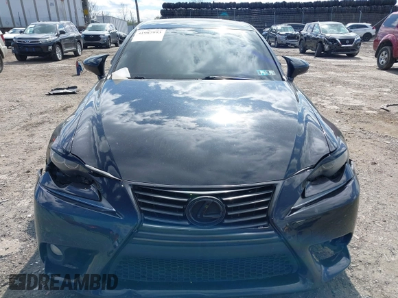 2014 Lexus IS 250 with VIN JTHCF1D20E5013076, listed as a IAAI auction lot 41987993 with 116,173 mi miles and . Bid and sale history available at DreamBid. Image 12.
