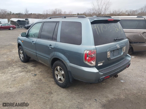 2006 Honda Pilot EX-L with RES with VIN 2HKYF18646H555514, listed as a IAAI auction lot 41703223 with 292,487 mi miles. Bid and sale history available at carsss.com. Image 3.