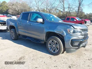 2022 Chevrolet Colorado 2WD Work Truck with VIN 1GCGSBEA1N1263220, listed as a IAAI auction lot 41360078 with 62,196 mi miles. Bid and sale history available at carsss.com. Image 1.