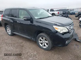 2011 Lexus GX 460 with VIN JTJBM7FXXB5021029, listed as a IAAI auction lot 41944230 with 209,722 mi miles. Bid and sale history available at carsss.com. Image 1.