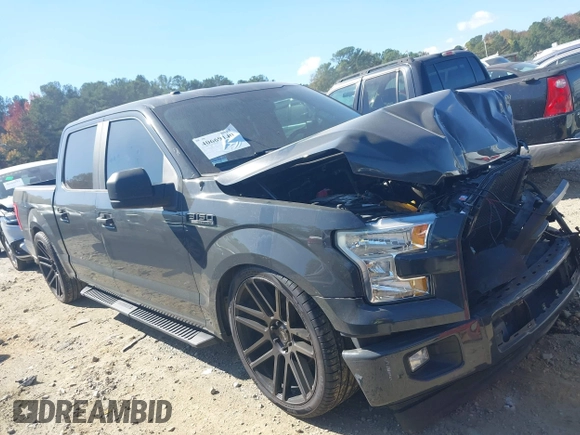 2017 Ford F-150 XL with VIN 1FTEW1CP6HFB74019, listed as a IAAI auction lot 40669140 with 87,200 mi miles. Bid and sale history available at carsss.com. Image 13.