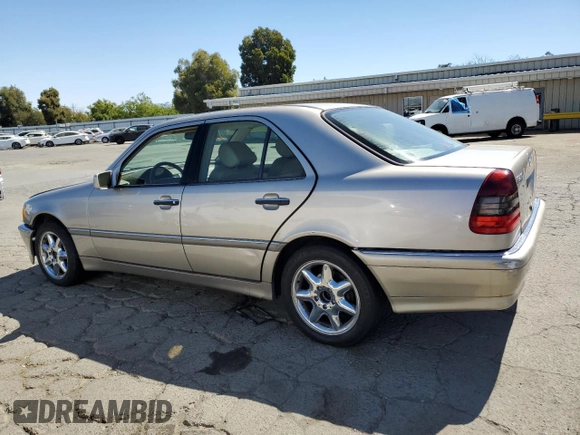 1998 Mercedes-Benz C 230/260/280/320 with VIN WDBHA23G4WA564563, listed as a Copart auction lot 71414284 with 277,741 mi miles and Salvage Title. Bid and sale history available at carsss.com. Image 2.