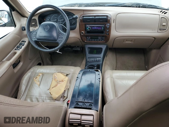 2000 Mercury Mountaineer z VIN 4M2ZU86P2YUJ46221, wystawiony jako Copart lot #44038325 z przebiegiem 103 093 mil mil oraz Szkoda całkowita • Salvage title. Historia ofert i sprzedaży dostępna na DreamBid. Obrazek 8.