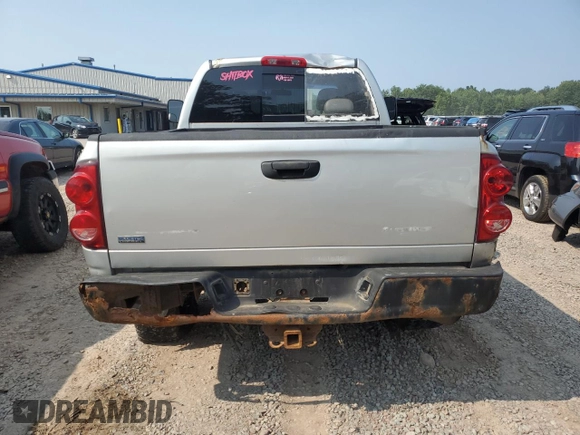 2008 Dodge Ram 2500 SLT with VIN 3D7KS28A78G219014, listed as a Copart auction lot 67313294 with 169,167 mi miles and Salvage Title. Bid and sale history available at carsss.com. Image 6.