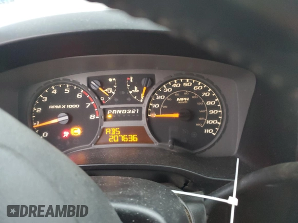 2005 Chevrolet Colorado LS Z71 z VIN 1GCDT196158143408, wystawiony jako Copart lot #89396345 z przebiegiem 207 636 mil mil oraz Nie do naprawy • Non repairable. Historia ofert i sprzedaży dostępna na DreamBid. Obrazek 9.