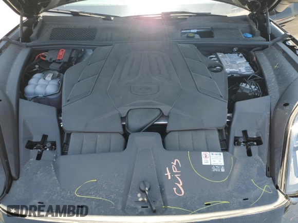2024 Porsche Cayenne with VIN WP1AA2AY8RDA12225, listed as a Copart auction lot 64037125 with 7,414 mi miles and Salvage title. Bid and sale history available at DreamBid. Image 12.