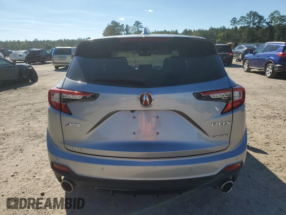2022 Acura RDX PMC Edition with VIN 5J8TC2H87NL010154, listed as a Copart auction lot 80164634 with 19,803 mi miles and Clean Title. Bid and sale history available at carsss.com. Image 6.
