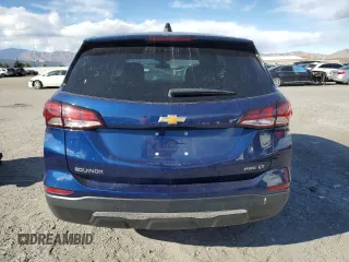 2023 Chevrolet Equinox LT with VIN 3GNAXTEG1PL198163, listed as a Copart auction lot 49311955 with 34,572 mi miles and Salvage title. Bid and sale history available at DreamBid. Image 6.