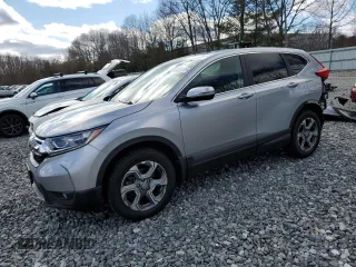 2017 Honda CR-V EX with VIN 5J6RW2H56HL062914, listed as a Copart auction lot 53535225 with 54,612 mi miles and Salvage Title. Bid and sale history available at carsss.com. Image 1.
