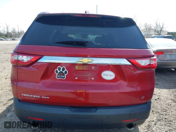 2020 Chevrolet Traverse LT Cloth with VIN 1GNEVGKW0LJ156045, listed as a IAAI auction lot 42050791 with 98,250 mi miles and . Bid and sale history available at DreamBid. Image 17.