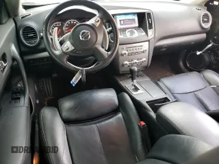 2013 Nissan Maxima S with VIN 1N4AA5AP3DC845834, listed as a Copart auction lot 55422865 with 106,938 mi miles and Salvage Title. Bid and sale history available at DreamBid. Image 8.