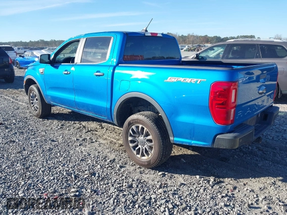 2021 Ford Ranger XL with VIN 1FTER4EH1MLD14469, listed as a IAAI auction lot 41023255 with 48,284 mi miles. Bid and sale history available at carsss.com. Image 3.