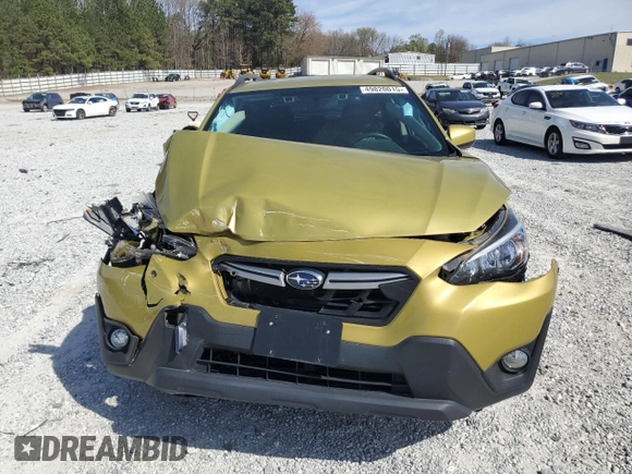 2021 Subaru Crosstrek Premium z VIN JF2GTAPC3MH236694, wystawiony jako Copart lot #49820015 z przebiegiem 34 449 mil mil oraz Szkoda całkowita • Salvage title. Historia ofert i sprzedaży dostępna na DreamBid. Obrazek 5.
