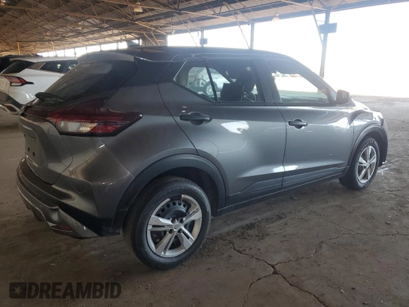 2023 Nissan Kicks S with VIN 3N1CP5BV1PL536499, listed as a Copart auction lot 50149725 with 51,015 mi miles and Salvage Title. Bid and sale history available at DreamBid. Image 3.