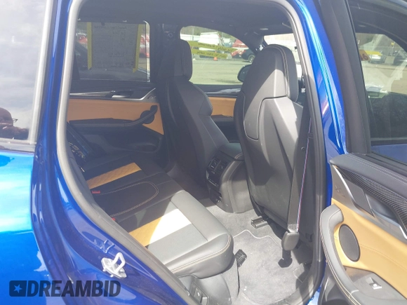 2024 BMW X3 M with VIN 5YM13EC07R9V73692, listed as a IAAI auction lot 41944954 with 5,224 mi miles and . Bid and sale history available at DreamBid. Image 8.