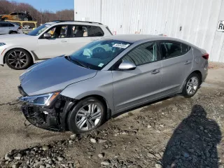 2020 Hyundai Elantra SEL with VIN 5NPD84LF9LH576579, listed as a Copart auction lot 50884885 with 24,326 mi miles and Salvage Title. Bid and sale history available at carsss.com. Image 1.
