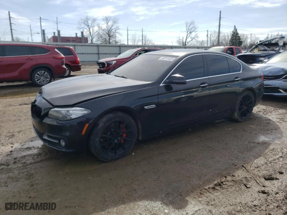 2015 BMW 5 Series 535i xDrive with VIN WBA5B3C58FD547623, listed as a Copart auction lot 49717435 with 200,481 mi miles and Clean Title. Bid and sale history available at carsss.com. Image 1.