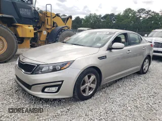 2015 Kia Optima LX z VIN 5XXGM4A71FG475265, wystawiony jako Copart lot #55406115 z przebiegiem 139 087 mil mil oraz Szkoda całkowita • Salvage title. Historia ofert i sprzedaży dostępna na DreamBid. Obrazek 1.