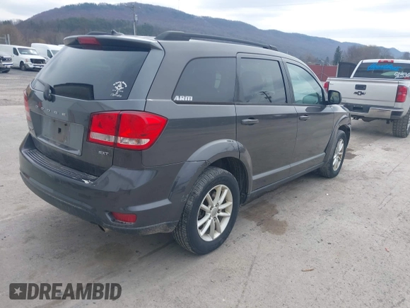 2014 Dodge Journey SXT z VIN 3C4PDDBG2ET161528, wystawiony jako IAAI lot #41932649 z przebiegiem 161 597 mil mil oraz . Historia ofert i sprzedaży dostępna na DreamBid. Obrazek 4.
