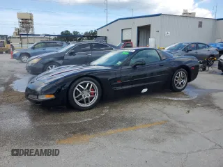 2001 Chevrolet Corvette with VIN 1G1YY22G015109041, listed as a Copart auction lot 72187544 with 91,734 mi miles and Non Repairable. Bid and sale history available at carsss.com. Image 1.