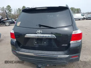 2012 Toyota Highlander Limited with VIN 5TDDK3EH7CS170207, listed as a IAAI auction lot 41711679 with 1 mi miles. Bid and sale history available at carsss.com. Image 16.