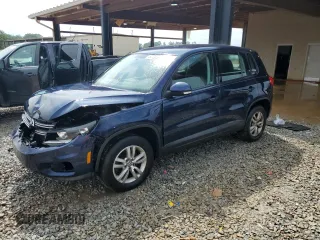 2013 Volkswagen Tiguan S with VIN WVGAV3AX6DW621714, listed as a Copart auction lot 54730565 with 121,257 mi miles and Salvage title. Bid and sale history available at DreamBid. Image 1.