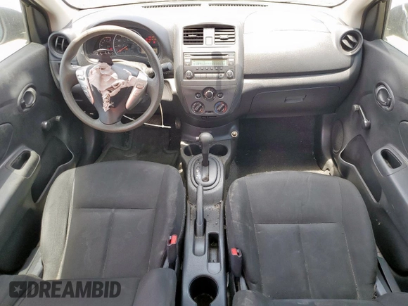 2017 Nissan Versa S Plus with VIN 3N1CN7AP0HL865796, listed as a Copart auction lot 58042775 with 53,424 mi miles and Salvage title. Bid and sale history available at DreamBid. Image 8.