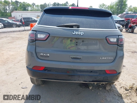 2022 Jeep Compass High Altitude with VIN 3C4NJDCB4NT158729, listed as a IAAI auction lot 42095683 with 53,874 mi miles and . Bid and sale history available at DreamBid. Image 16.