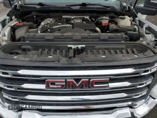 2023 GMC Sierra 2500HD SLE z VIN 1GT49MEY3PF207695, wystawiony jako Copart lot #47920145 z przebiegiem 55 183 mil mil oraz Szkoda całkowita • Salvage title. Historia ofert i sprzedaży dostępna na DreamBid. Obrazek 13.