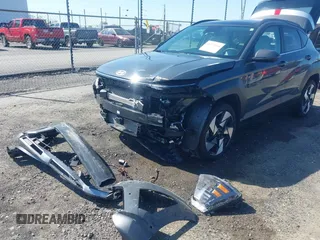 2025 Hyundai Kona Limited with VIN KM8HECA37SU190630, listed as a IAAI auction lot 41973164 with 6,850 mi miles and . Bid and sale history available at carsss.com. Image 6.