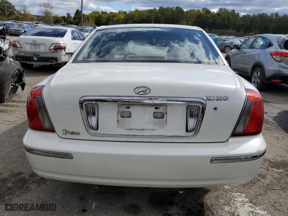 2005 Hyundai XG350 with VIN KMHFU45E45A404149, listed as a Copart auction lot 73308314 with 66,970 mi miles and Clean Title. Bid and sale history available at carsss.com. Image 6.