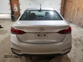2020 Hyundai Accent SE with VIN 3KPC24A61LE094306, listed as a Copart auction lot 78224593 with 51,731 mi miles. Bid and sale history available at carsss.com. Image 6.