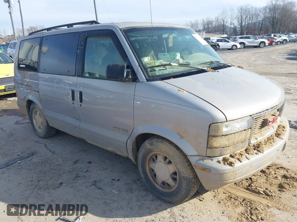 2000 GMC Safari Passenger with VIN 1GKDM19W4YB507054, listed as a IAAI auction lot 41101676 with 1 mi miles. Bid and sale history available at carsss.com. Image 1.