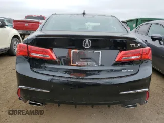 2020 Acura TLX Advance with VIN 19UUB3F87LA003682, listed as a Copart auction lot 66431494 with 30,328 mi miles and Salvage title. Bid and sale history available at DreamBid. Image 6.