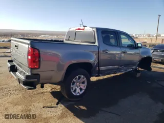 2022 Chevrolet Colorado 2WD LT with VIN 1GCGSCEN6N1227709, listed as a Copart auction lot 47076305 with 50,938 mi miles and Salvage Title. Bid and sale history available at carsss.com. Image 3.