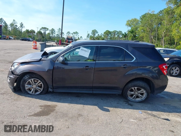 2016 Chevrolet Equinox LS with VIN 2GNFLEEK8G6255884, listed as a IAAI auction lot 40930513 with Not Provided miles and . Bid and sale history available at DreamBid. Image 14.