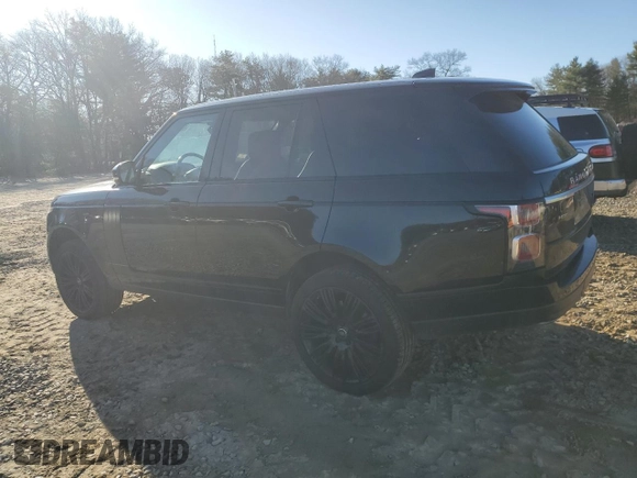 2018 Land Rover Range Rover HSE z VIN SALGS2SVXJA514326, wystawiony jako Copart lot #50495395 z przebiegiem 95 921 mil mil oraz Szkoda całkowita • Salvage title. Historia ofert i sprzedaży dostępna na DreamBid. Obrazek 2.