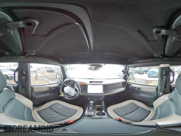 2024 Ford Bronco Wildtrak с VIN 1FMEE2BP2RLA72211, выставлен на аукционе Copart как лот 44726825 с пробегом 9 469 миль миль и Списание • Salvage title. История ставок и продаж доступна на DreamBid. Изображение 14.