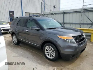 2015 Ford Explorer XLT with VIN 1FM5K7D87FGC53272, listed as a Copart auction lot 53465955 with 180,210 mi miles and Salvage Title. Bid and sale history available at DreamBid. Image 4.