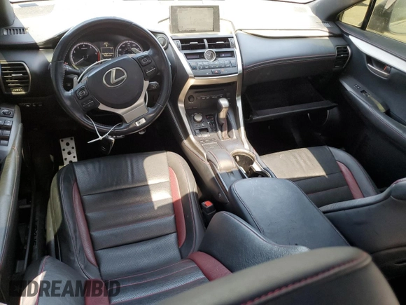 2015 Lexus NX 200t with VIN JTJYARBZ0F2009209, listed as a Copart auction lot 69473144 with 122,717 mi miles and Salvage Title. Bid and sale history available at carsss.com. Image 8.