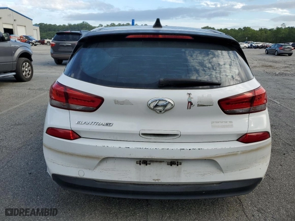 2018 Hyundai Elantra GT with VIN KMHH35LE0JU024514, listed as a Copart auction lot 68866904 with 0 mi miles and Salvage Title. Bid and sale history available at carsss.com. Image 6.
