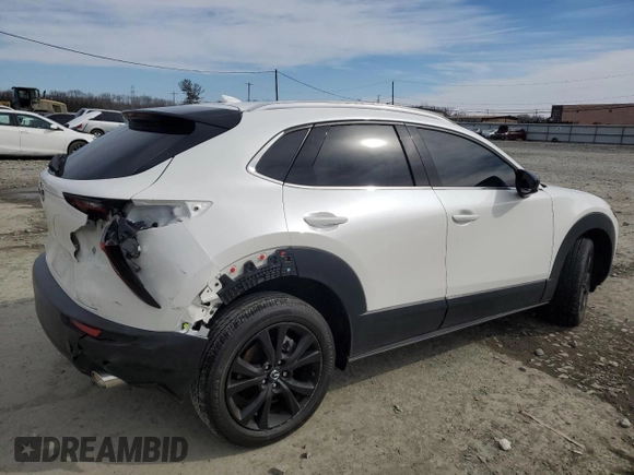 2024 Mazda CX-30 2.5 Turbo Premium Package with VIN 3MVDMBDY3RM683631, listed as a Copart auction lot 45321605 with 3,989 mi miles and Salvage Title. Bid and sale history available at carsss.com. Image 3.