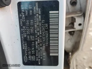 2017 Hyundai Accent SE with VIN KMHCT4AE4HU345179, listed as a Copart auction lot 43814095 with 137,586 mi miles and Salvage Title. Bid and sale history available at carsss.com. Image 14.