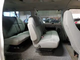 2008 Ford Econoline Passenger XL with VIN 1FBNE31L08DA49824, listed as a Copart auction lot 88313115 with 154,440 mi miles and Salvage Title. Bid and sale history available at carsss.com. Image 11.