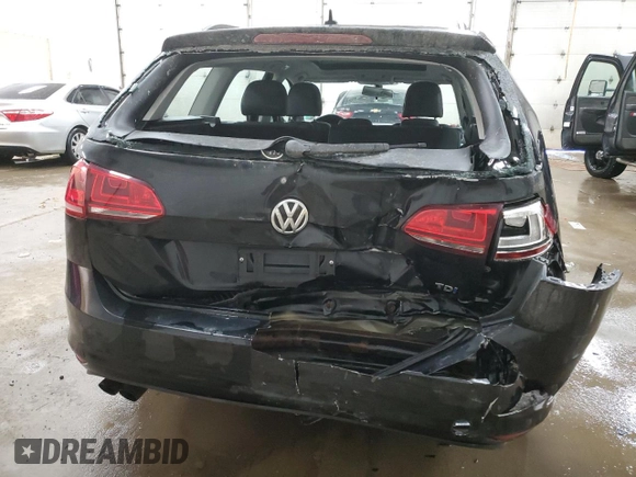 2015 Volkswagen Golf SportWagen TDI S with VIN 3VWFA7AU5FM519727, listed as a Copart auction lot 42086045 with 225,998 mi miles and Clean Title. Bid and sale history available at carsss.com. Image 6.
