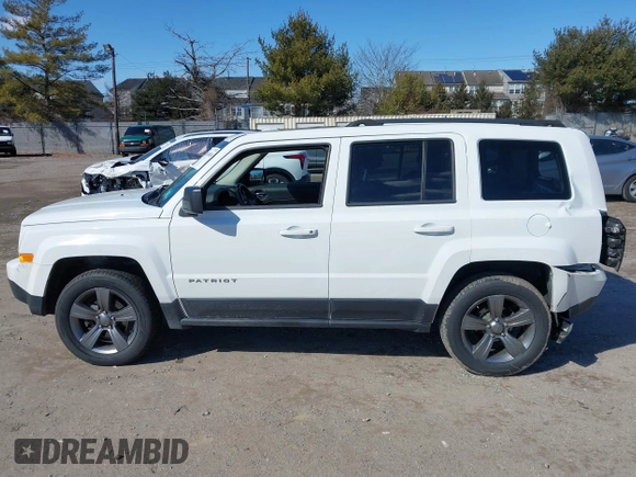 2015 Jeep Patriot High Altitude with VIN 1C4NJRFB8FD270157, listed as a IAAI auction lot 41634010 with 87,662 mi miles and . Bid and sale history available at carsss.com. Image 14.