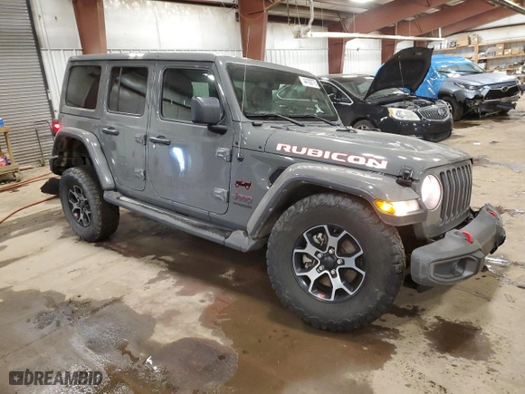 2018 Jeep Wrangler Unlimited Rubicon with VIN 1C4HJXFG6JW310262, listed as a Copart auction lot 44109775 with 77,363 mi miles and Clean Title. Bid and sale history available at carsss.com. Image 4.