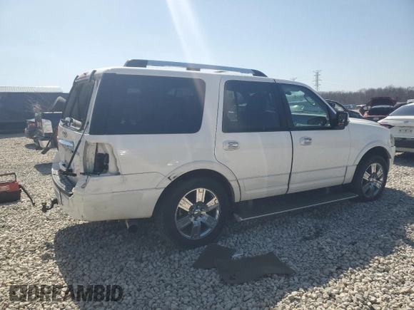 2010 Ford Expedition Limited with VIN 1FMJU1K55AEB69700, listed as a Copart auction lot 48839865 with 185,343 mi miles and Salvage title. Bid and sale history available at DreamBid. Image 3.