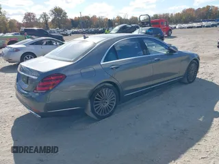 2018 Mercedes-Benz S 560 with VIN WDDUG8GB1JA399733, listed as a IAAI auction lot 40698553 with 82,838 mi miles and . Bid and sale history available at carsss.com. Image 4.