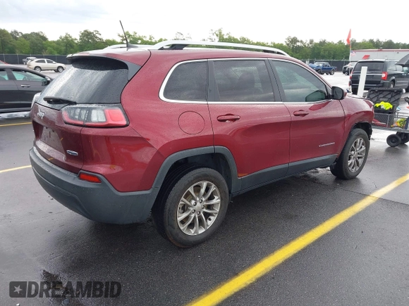 2019 Jeep Cherokee Latitude Plus with VIN 1C4PJMLB2KD104856, listed as a IAAI auction lot 42097709 with 89,552 mi miles and . Bid and sale history available at DreamBid. Image 4.